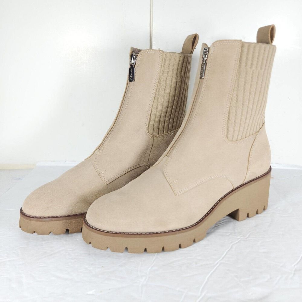 Beige Ankle Boots for Women
